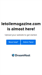Mobile Screenshot of letoilemagazine.com